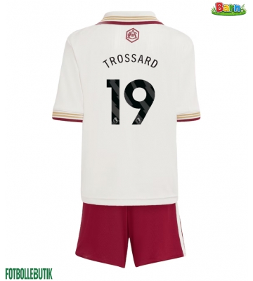 Arsenal Leandro Trossard #19 Tredjeställ Barn 2025-26 Kortärmad (+ Korta byxor)